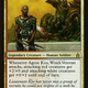 A Boros legionnaire from the original Ravnica set.
